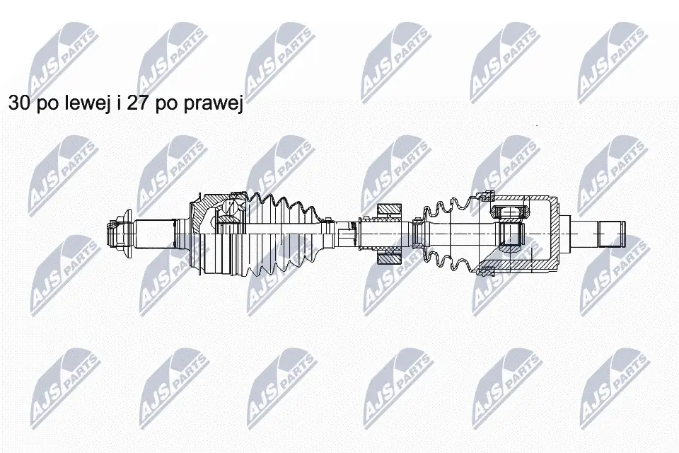 NPWHD056 NTY Привід лівий