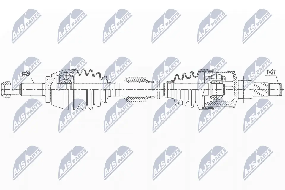 Привід передній лівий Volkswagen Polo II хетчбек (86C) (1981 - 1994) ціна, від 85.28 USD