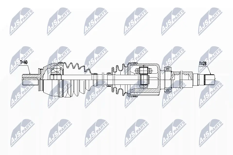Привід правий Kamoka 5010539