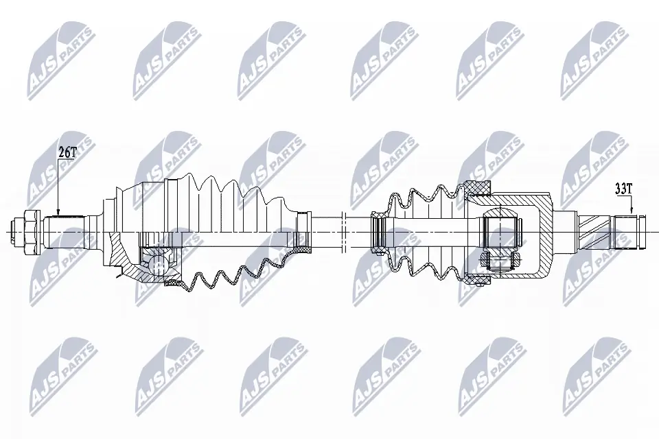 Купити 31604853485 BMW Ліва піввісь