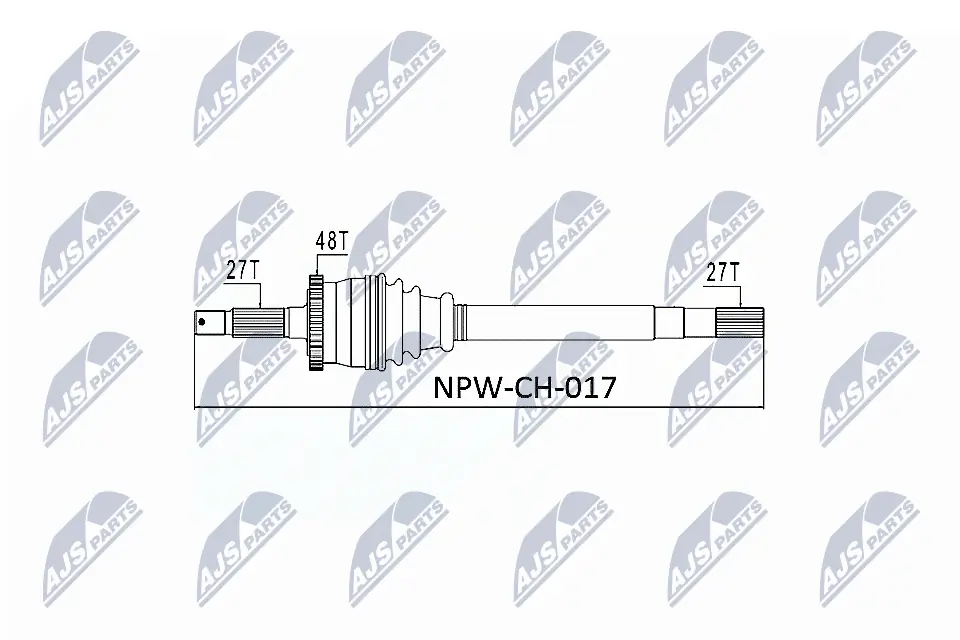 NPWCH017 NTY Привід лівий