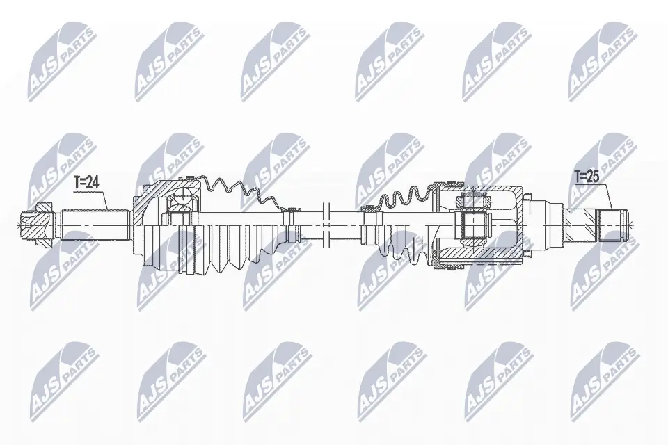 Привід передній лівий Chrysler 3815A423 ціна, від 76.00 USD