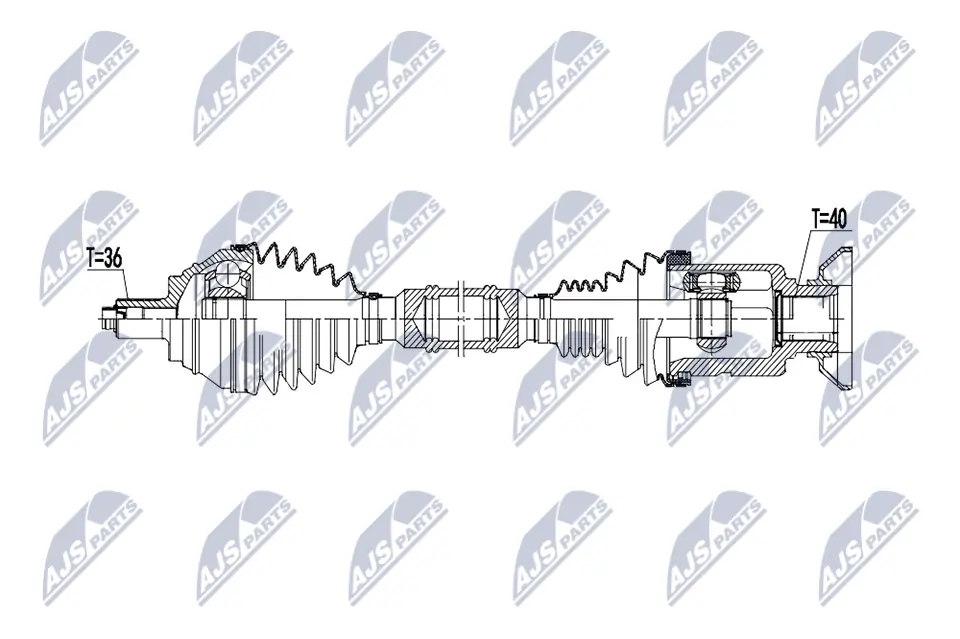Піввісь передня, права Audi Q3 позашляховик (F3B) (2018 - 2026) ціна, від 93.05 USD