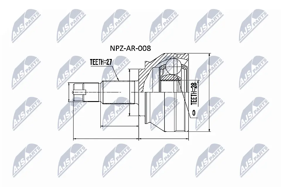Граната колісна Magneti Marelli 302015100006 ціна, від 31.79 USD