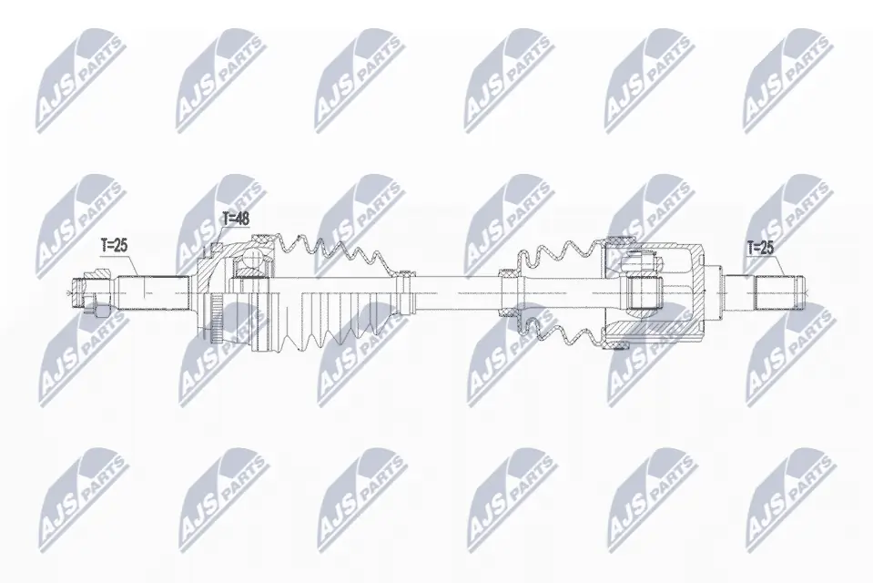  Ліва піввісь KIA Rio 2