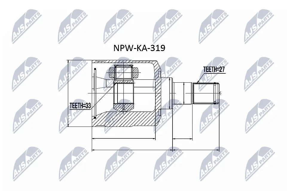 NPWKA319 NTY Граната зовнішня