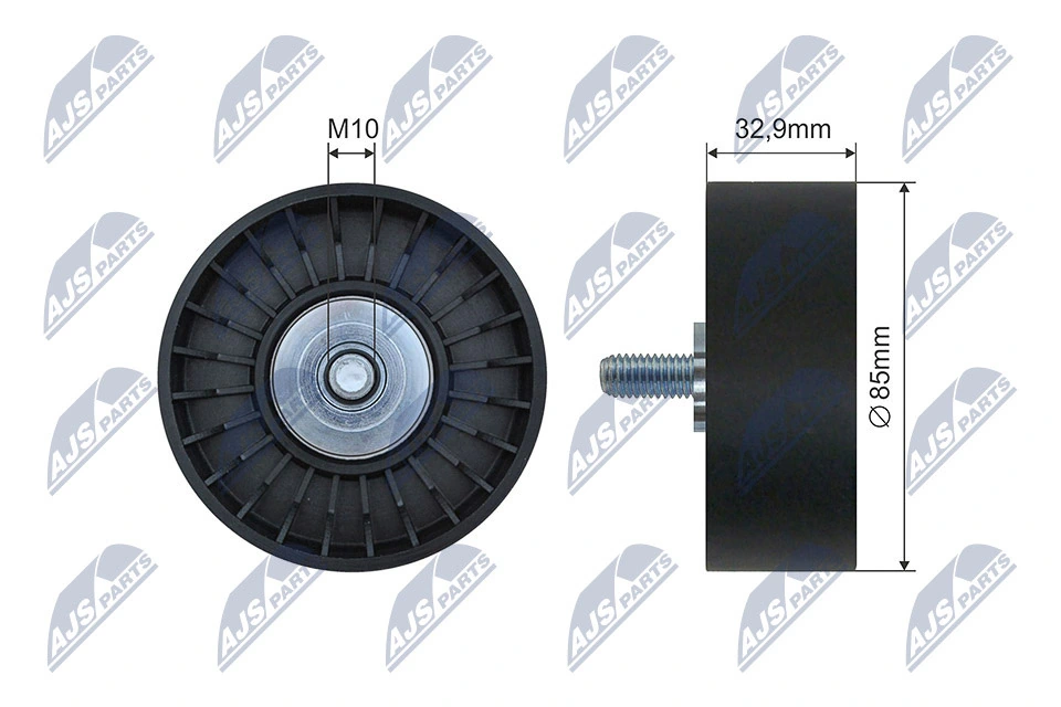 Ролик приводного ременя, паразитний Magneti Marelli 331316171336 ціна, від 13.52 USD