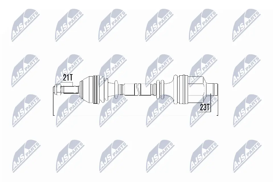 270169 Maxgear Привід передній правий