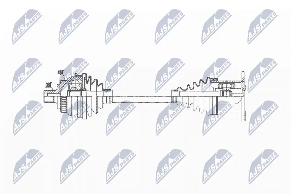 Купити TDS0007 Magneti Marelli Вісь передня в зборі
