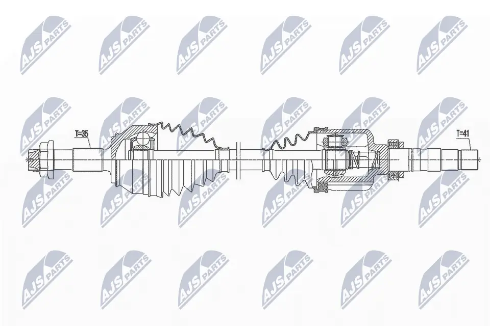 Привід правий Fiat/Alfa/Lancia 1366012080