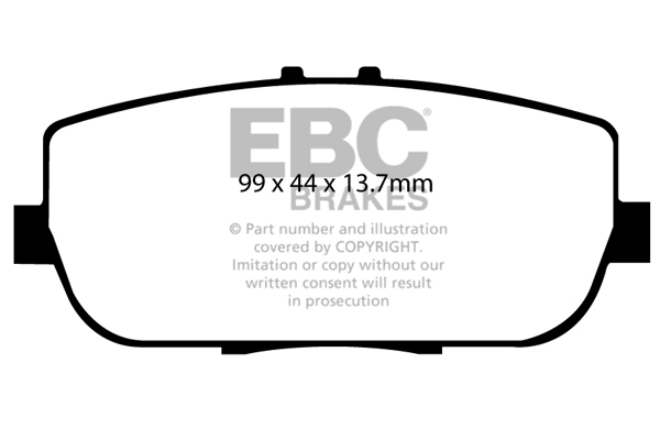 Купити 6000615057 Fiat/Alfa/Lancia Задні колодки