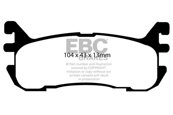 Купити C23009ABE Japan Cars Задні колодки