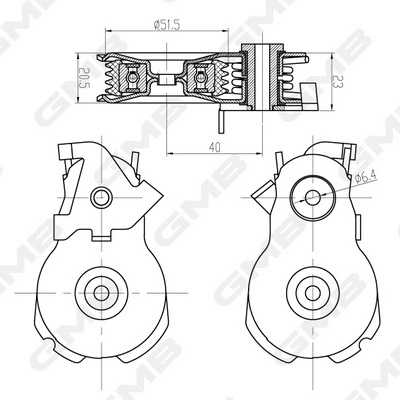 Купити Натяжний ролик Ford Mondeo II BFP