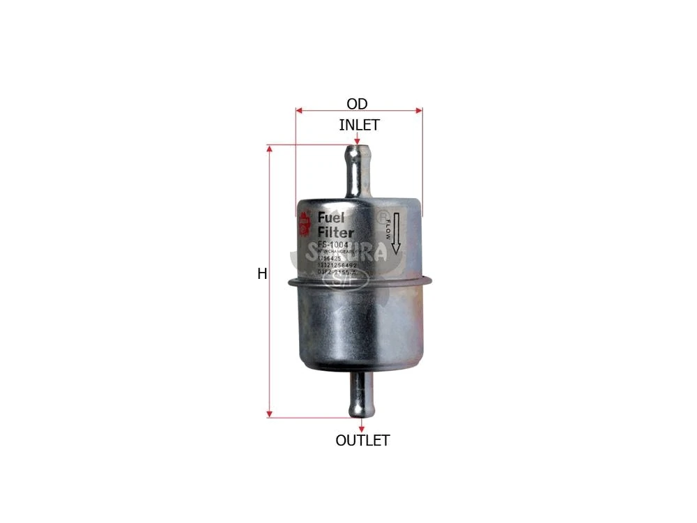Фільтр тонкого очищення палива NIPPON MOTORS F20011 ціна, від 0.88 USD
