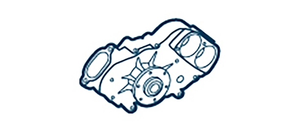 Помпа охолодження Mercedes A9362000701 ціна, від 166.93 USD