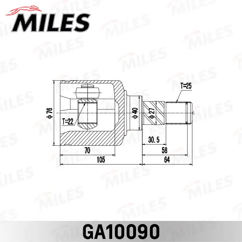 ШРКШ внутрішній, передній Nissan Primera седан (P11) (1996 - 2002) ціна, від 59.32 USD