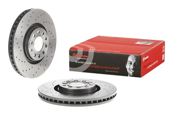 09A81311 Brembo Гальмо дискове переднє