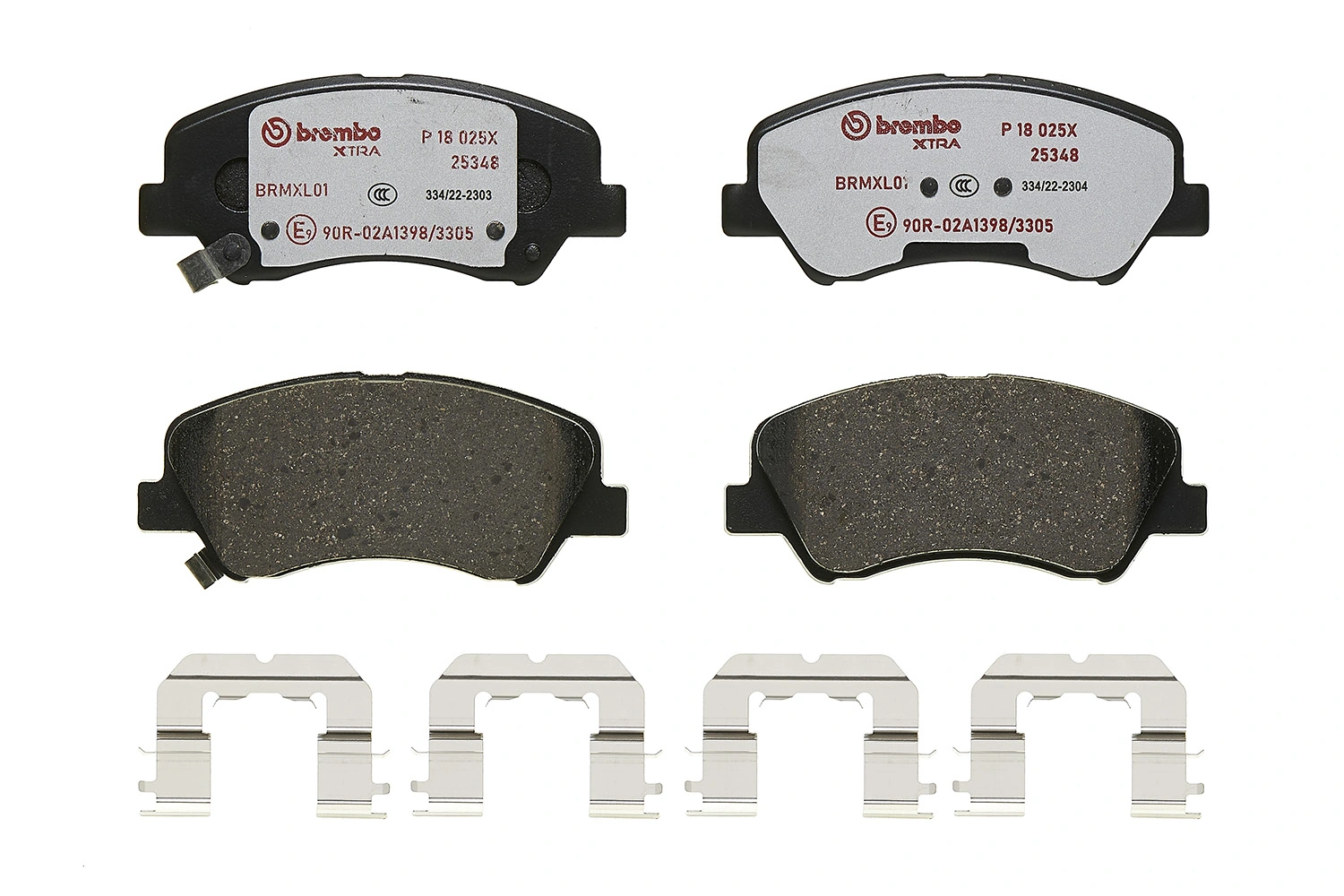 P18025X Brembo Передні гальмівні колодки
