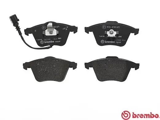 P85079 Brembo Передні гальмівні колодки