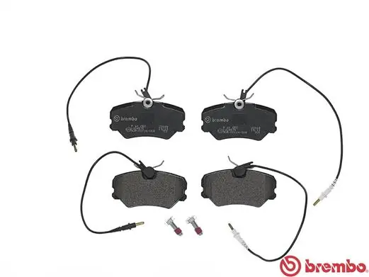 P61050 Brembo Передні гальмівні колодки