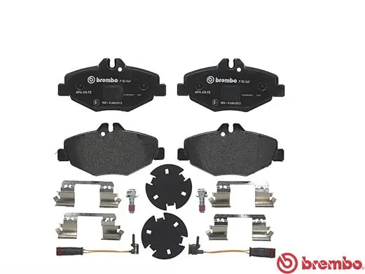 P50049 Brembo Передні гальмівні колодки