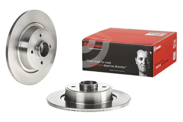 08B65017 Brembo Дискові гальма
