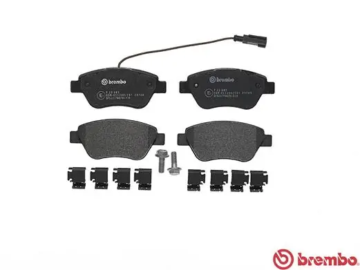 P23085 Brembo Передні гальмівні колодки