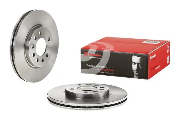 09580710 Brembo Гальмо дискове переднє