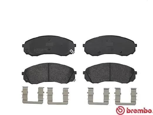 P30041 Brembo Передні гальмівні колодки