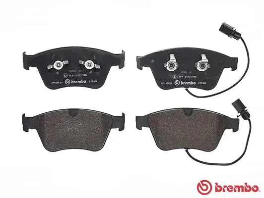 P05003 Brembo Передні гальмівні колодки