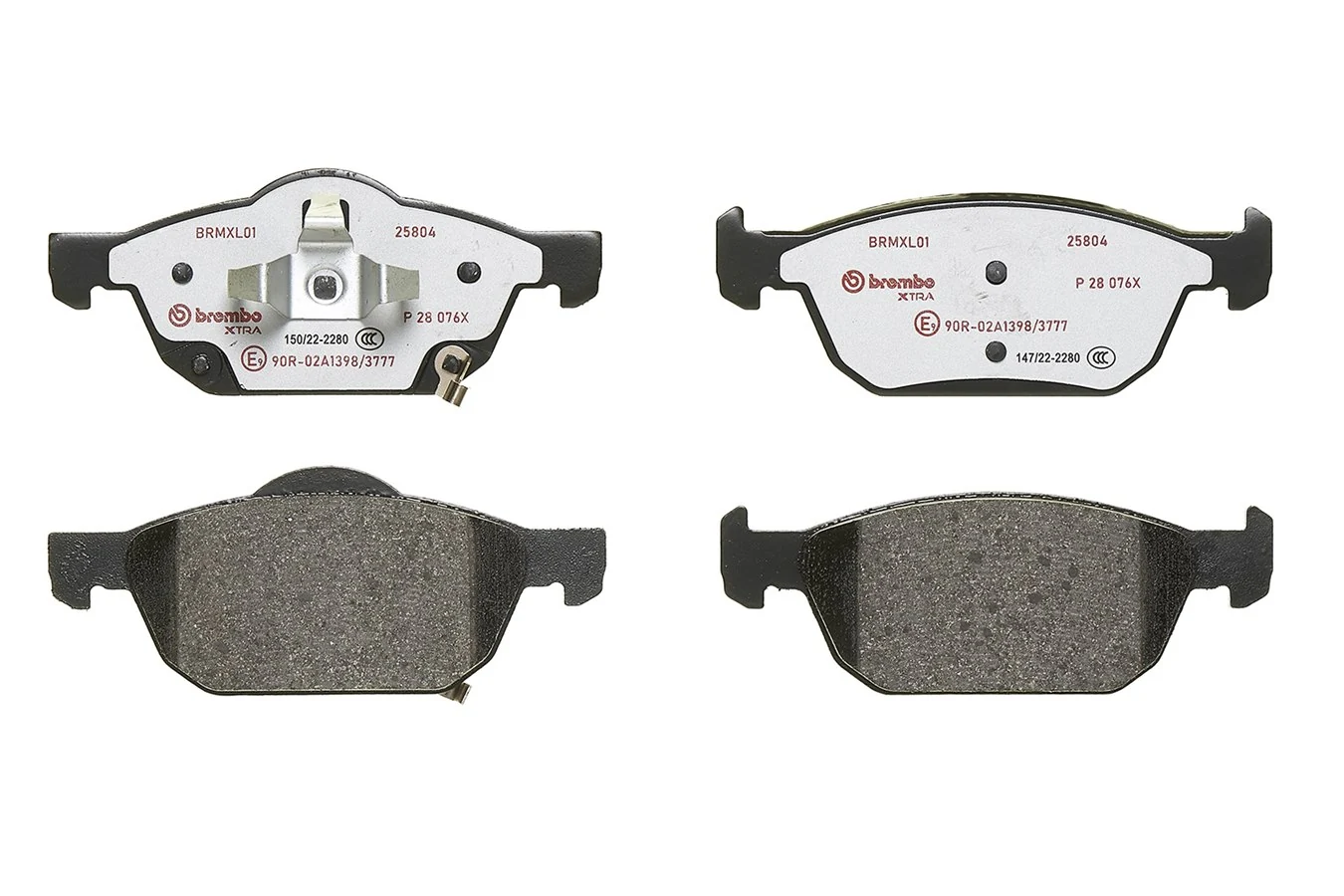 P28076X Brembo Передні гальмівні колодки