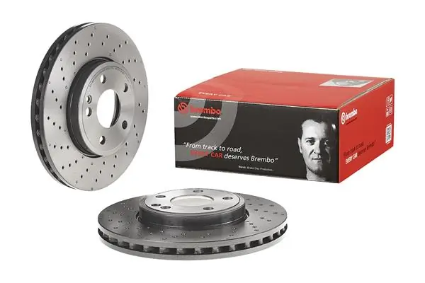 09B43651 Brembo Гальмо дискове переднє