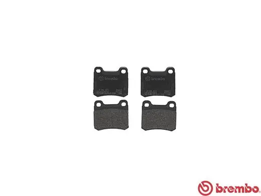 P50007 Brembo Колодки гальмівні задні, дискові