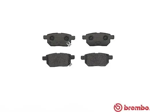 P83083 Brembo Колодки гальмівні задні, дискові