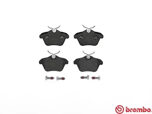 P23067 Brembo Колодки гальмівні задні, дискові