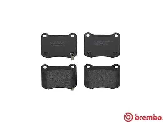 P83134 Brembo Колодки гальмівні задні, дискові