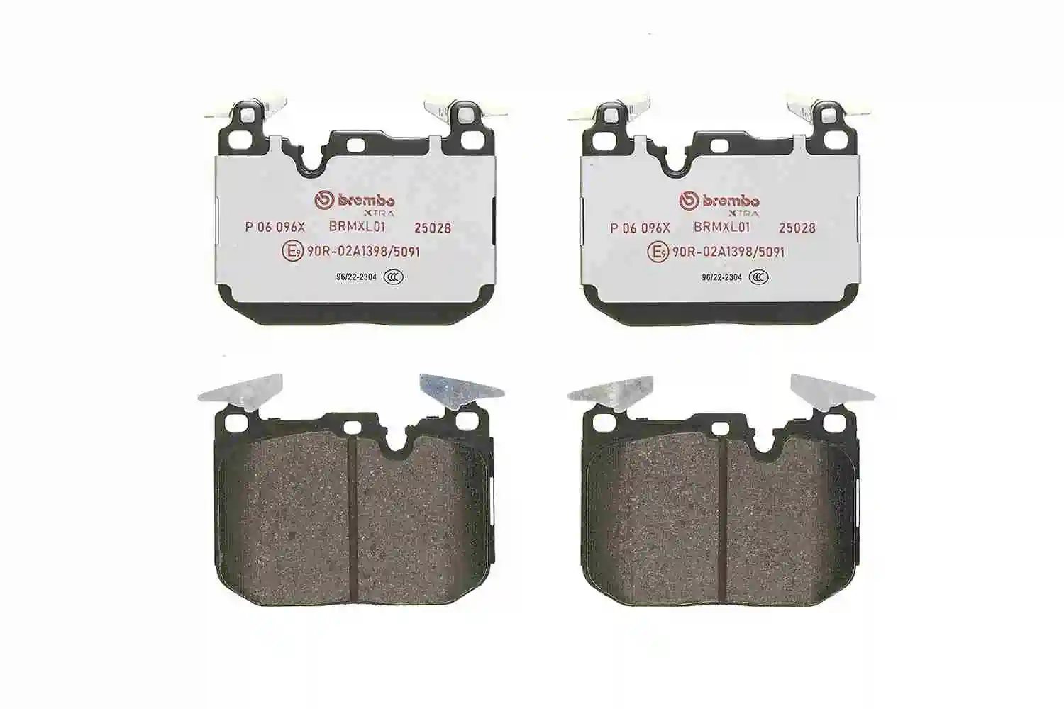 P06096X Brembo Передні гальмівні колодки