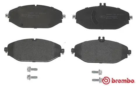 P50124 Brembo Передні гальмівні колодки