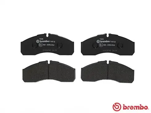 PA6022 Brembo Передні гальмівні колодки