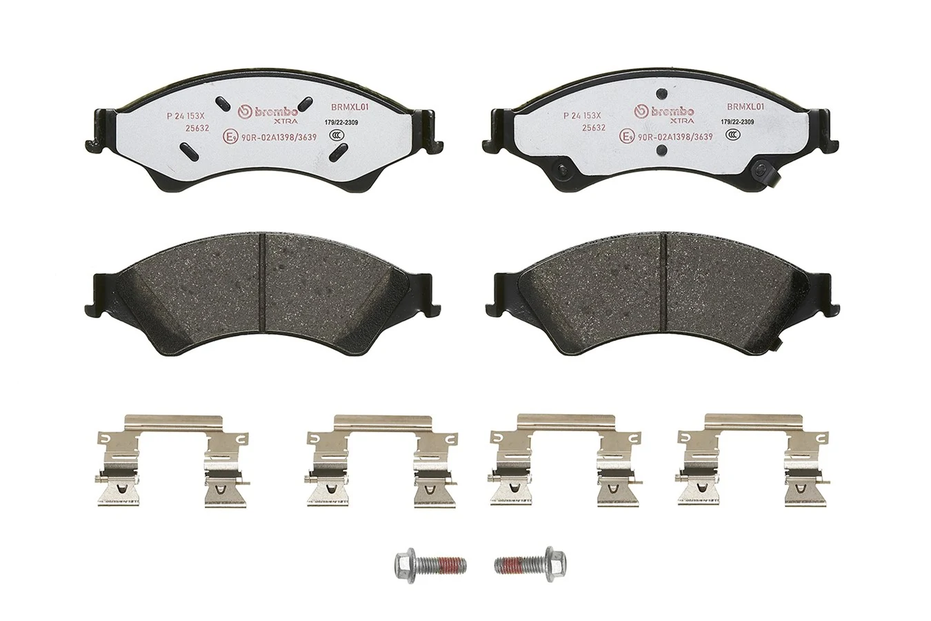 P24153X Brembo Передні гальмівні колодки