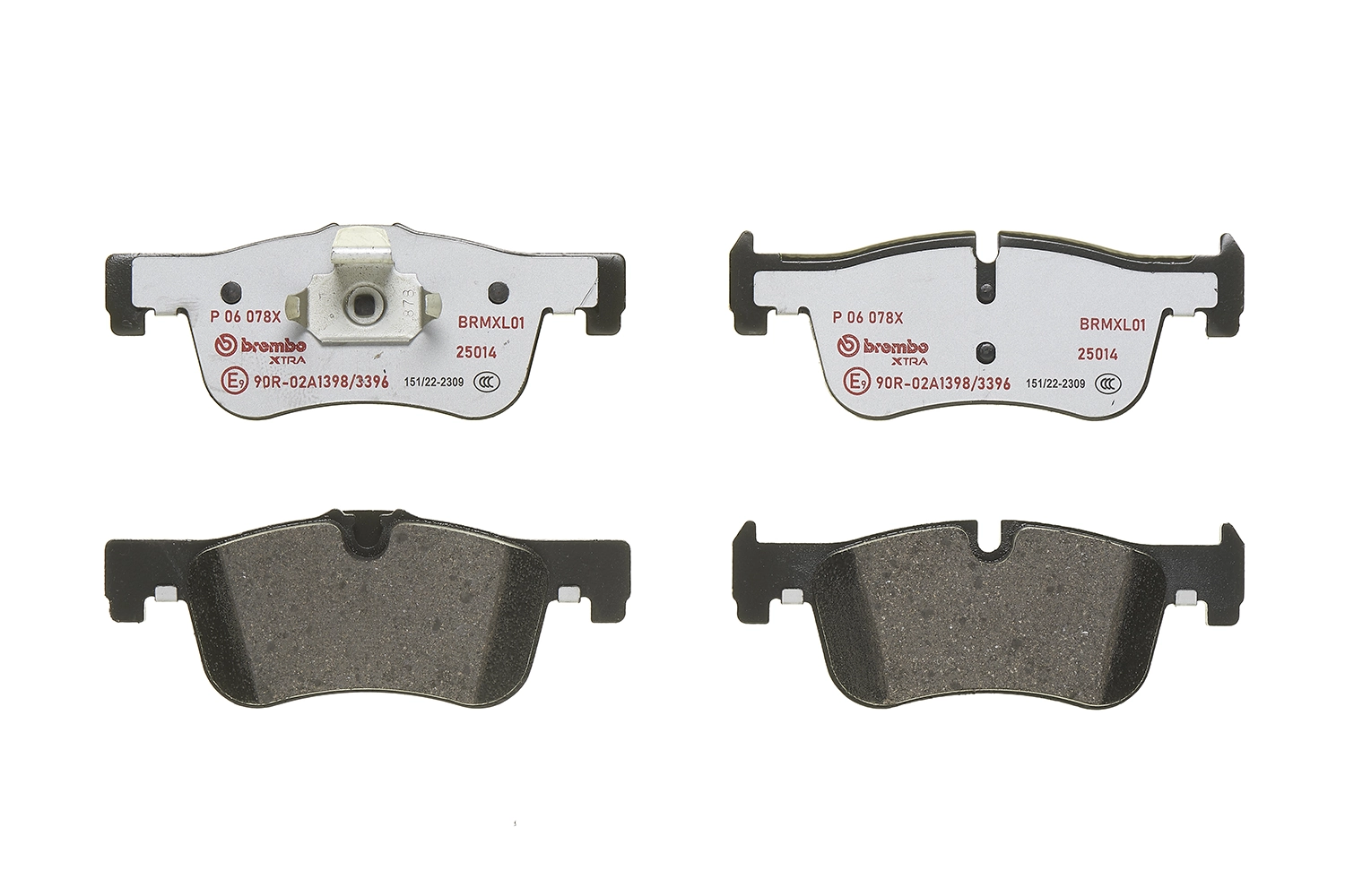 P06078X Brembo Передні гальмівні колодки