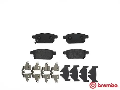 P79029 Brembo Колодки гальмівні задні, дискові