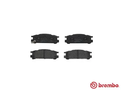 P78005 Brembo Колодки гальмівні задні, дискові