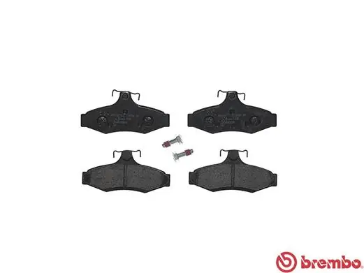 P15005 Brembo Колодки гальмівні задні, дискові