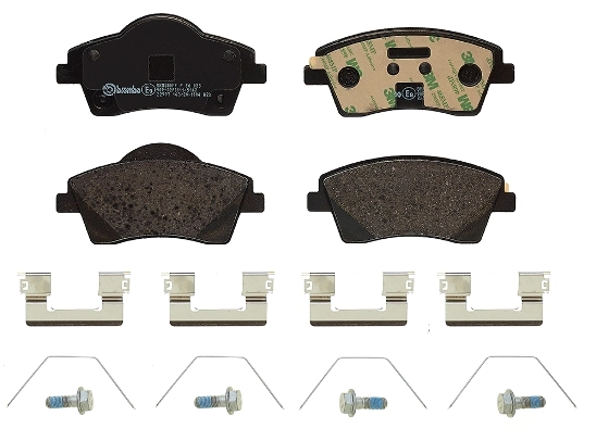 P86033 Brembo Передні гальмівні колодки