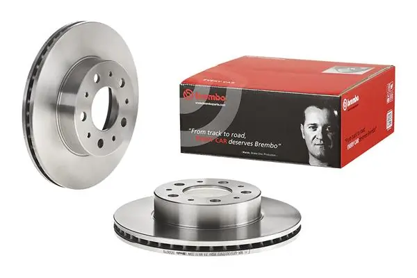 09508210 Brembo Гальмо дискове переднє