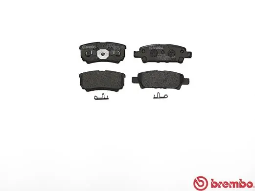 P54034 Brembo Колодки гальмівні задні, дискові