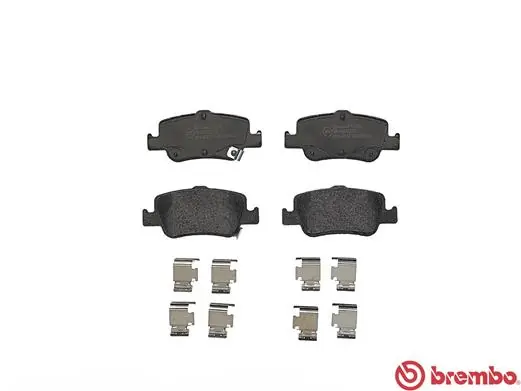 P83080 Brembo Колодки гальмівні задні, дискові