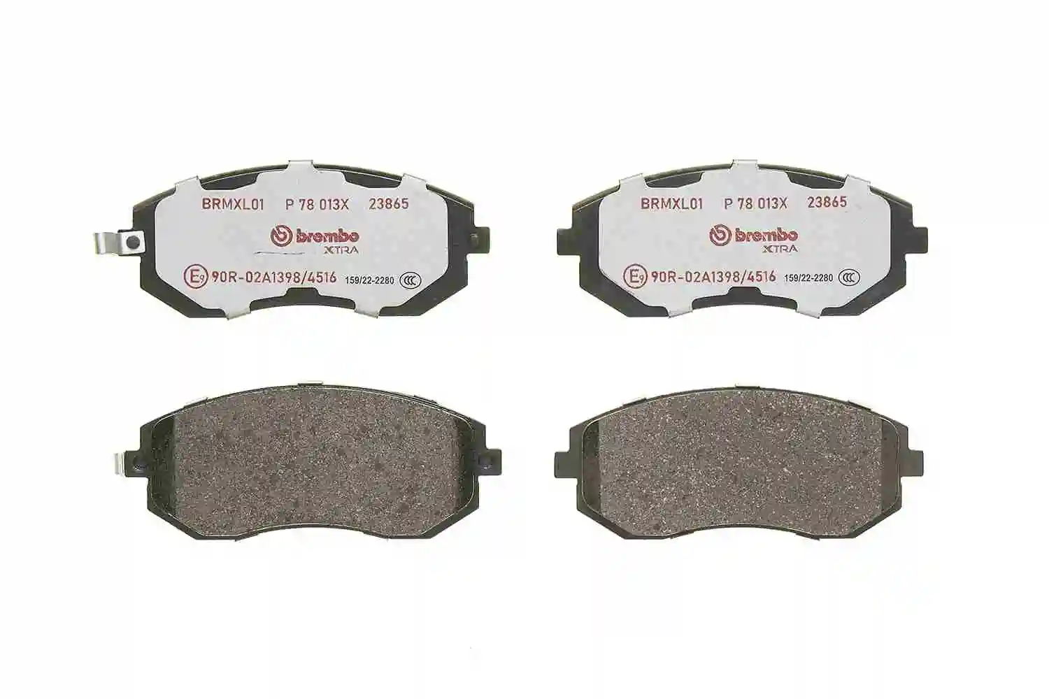 P78013X Brembo Передні гальмівні колодки