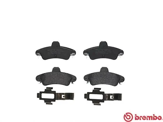 P24070 Brembo Колодки гальмівні задні, дискові
